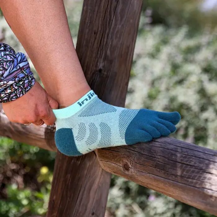 Injinji Dame Strømper Ultra Run No-show Blå