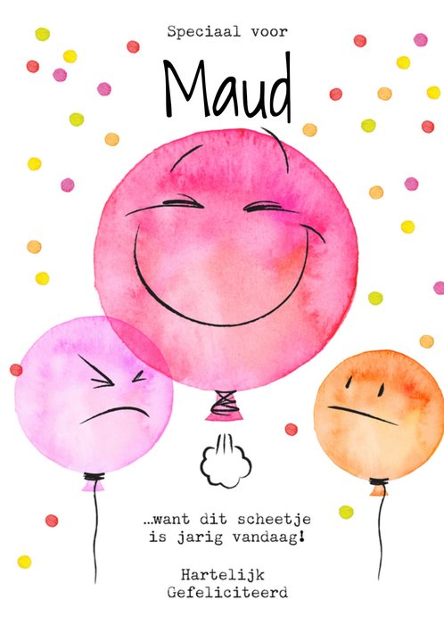 Verjaardagskaart | Bright Spot | Ballon