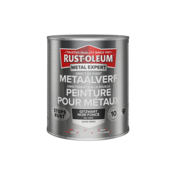 Rust-Oleum metaalverf gloss RAL9005 750 ml