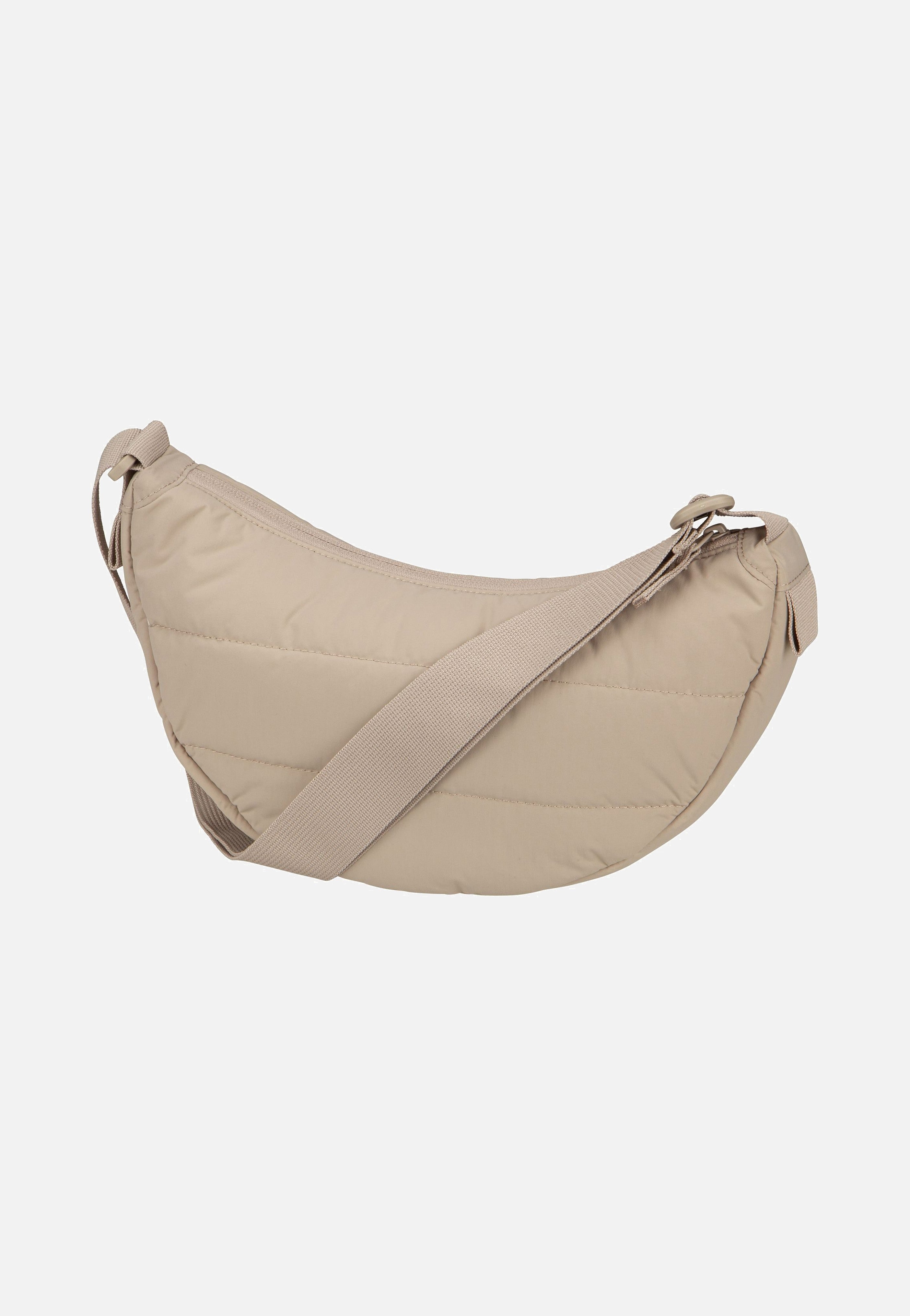 Puffer Moon Bag Small Monochrome Scallop - Crossbody Bag