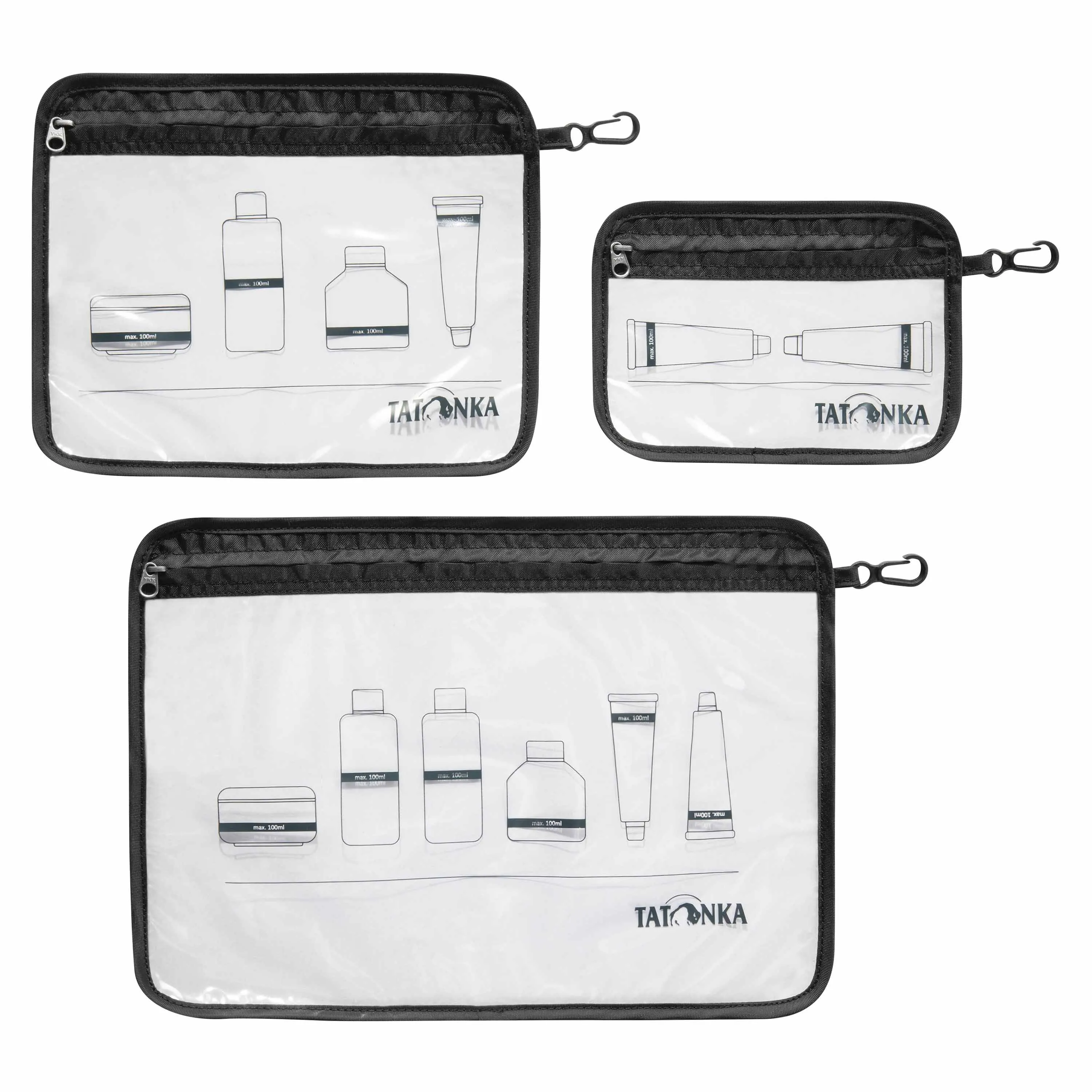 Tatonka -  Tatonka Taschen Zip Flight Bag Set schwarz