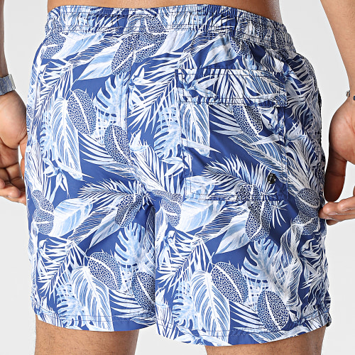 Short De Bain Nova Bleu Roi Floral