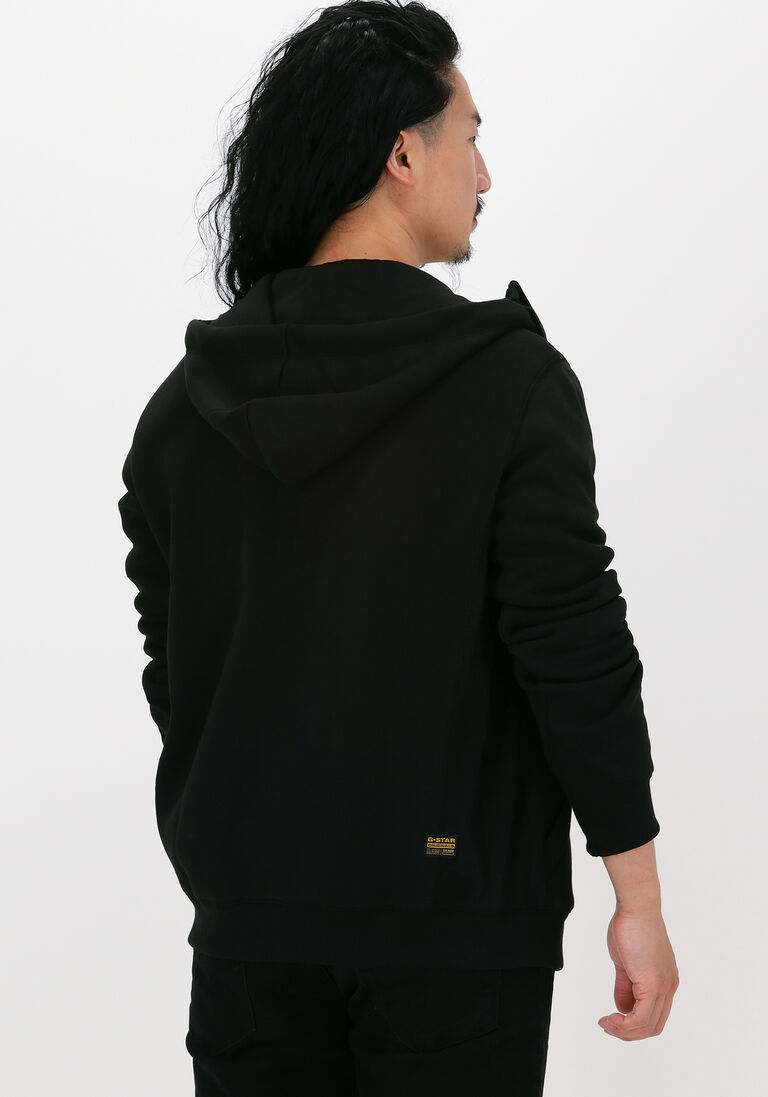 G-STAR RAW zwarte g-star raw sweater c235 - pacior sweat r hoodie