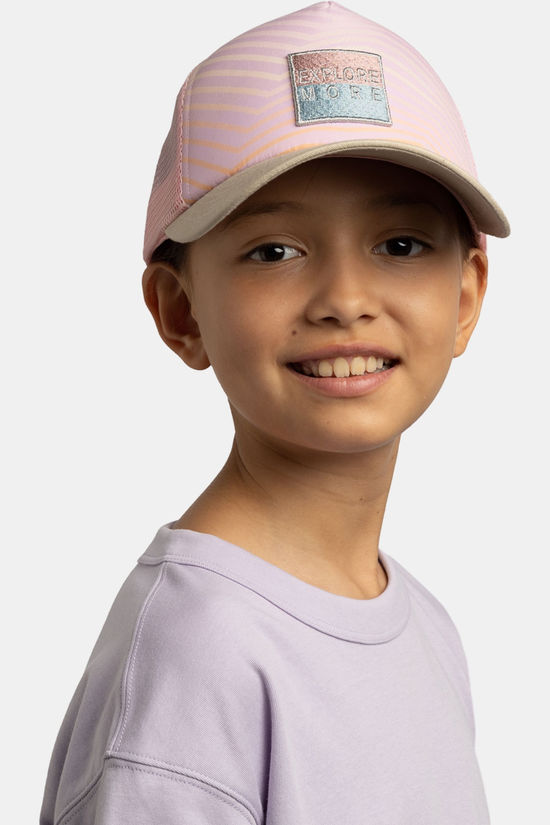 Buff Buff Trucker Cap Katsy Orchid Pet Junior