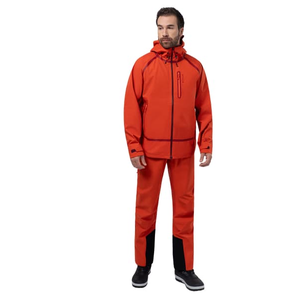 Pantalon ski de randonnée AYAQ NUNATAK HYBRID PANTS M ORANGE SUNRISE