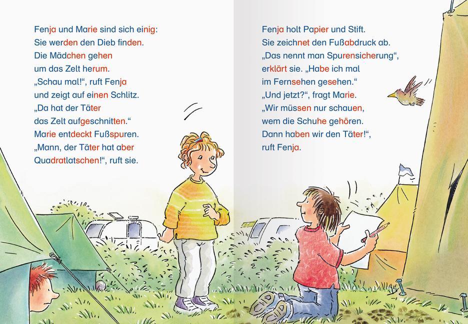 Krimigeschichten - Silbe für Silbe lesen lernen - Leserabe ab 2. Klasse - Erstlesebuch für Kinder ab 7 Jahren