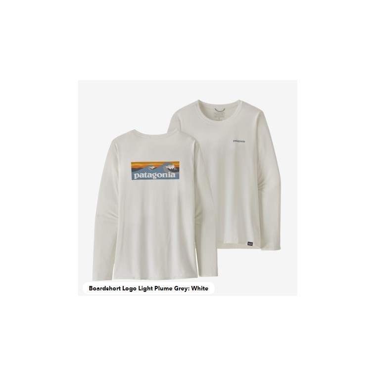 Patagonia W's L/S Cap Cool Daily Graphic Shirt - Waters