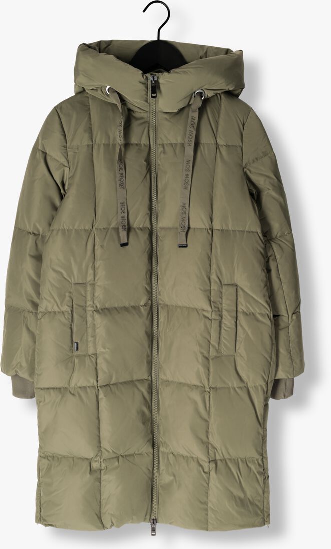 olijf mos mosh gewatteerde jas nova square down coat