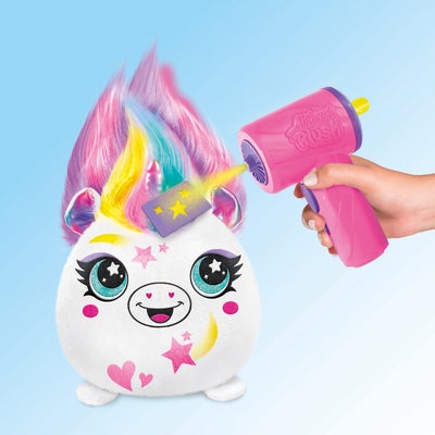 Canal Toys Airbrush Plush Hair'iffic Squishy Kosedyr Pal-Princess  17 cm