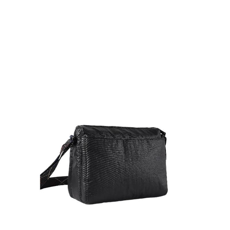 Sac bandoulière Eye 22 cm Creased Black