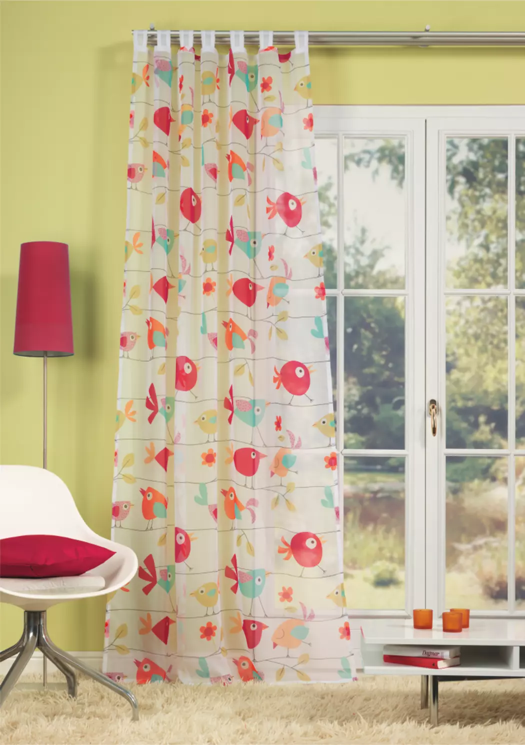 Schlaufenschal Voile 140 x 245 cm
