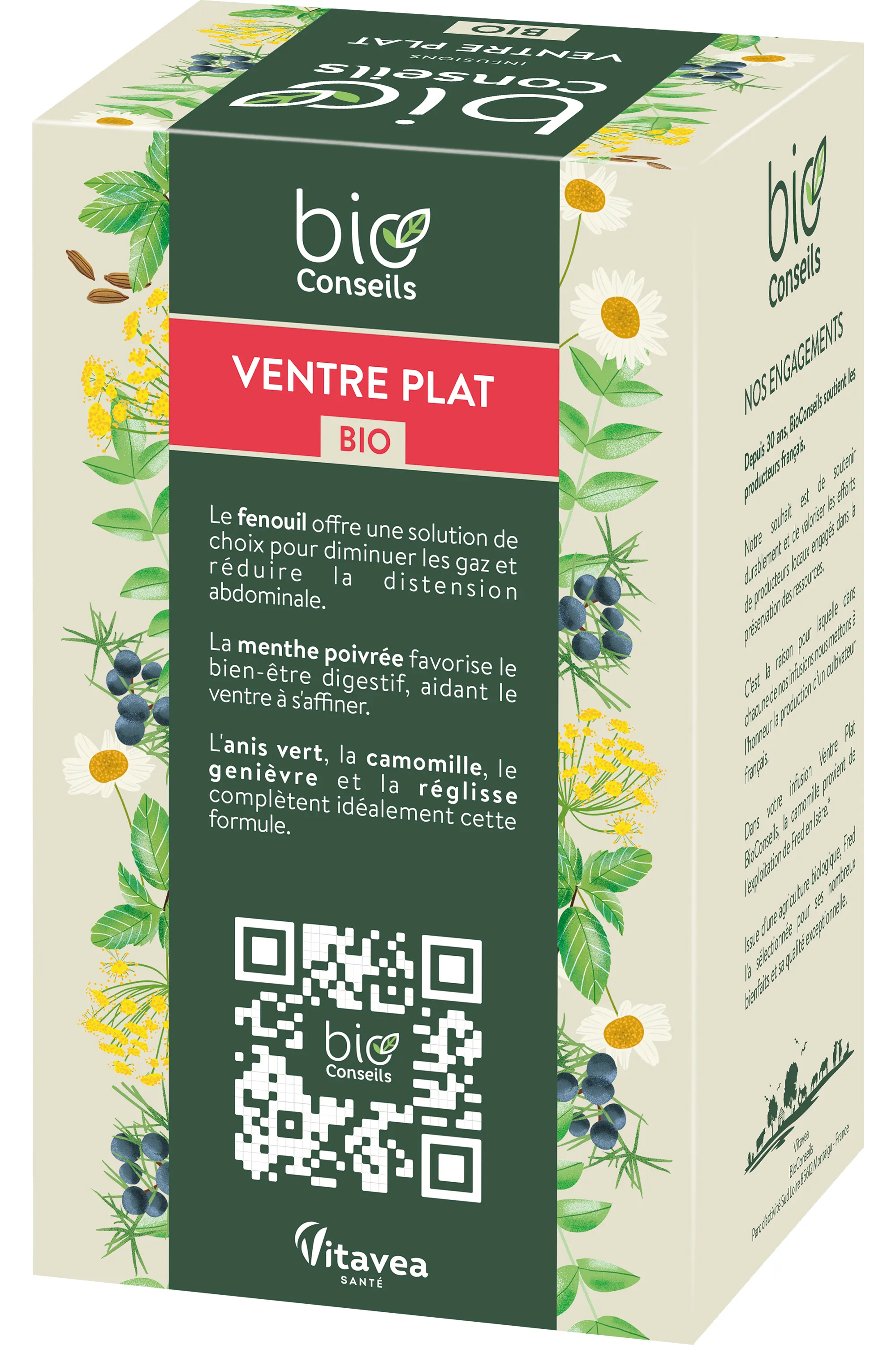 BIO CONSEILS Infusion ventre plat Bio-32 g