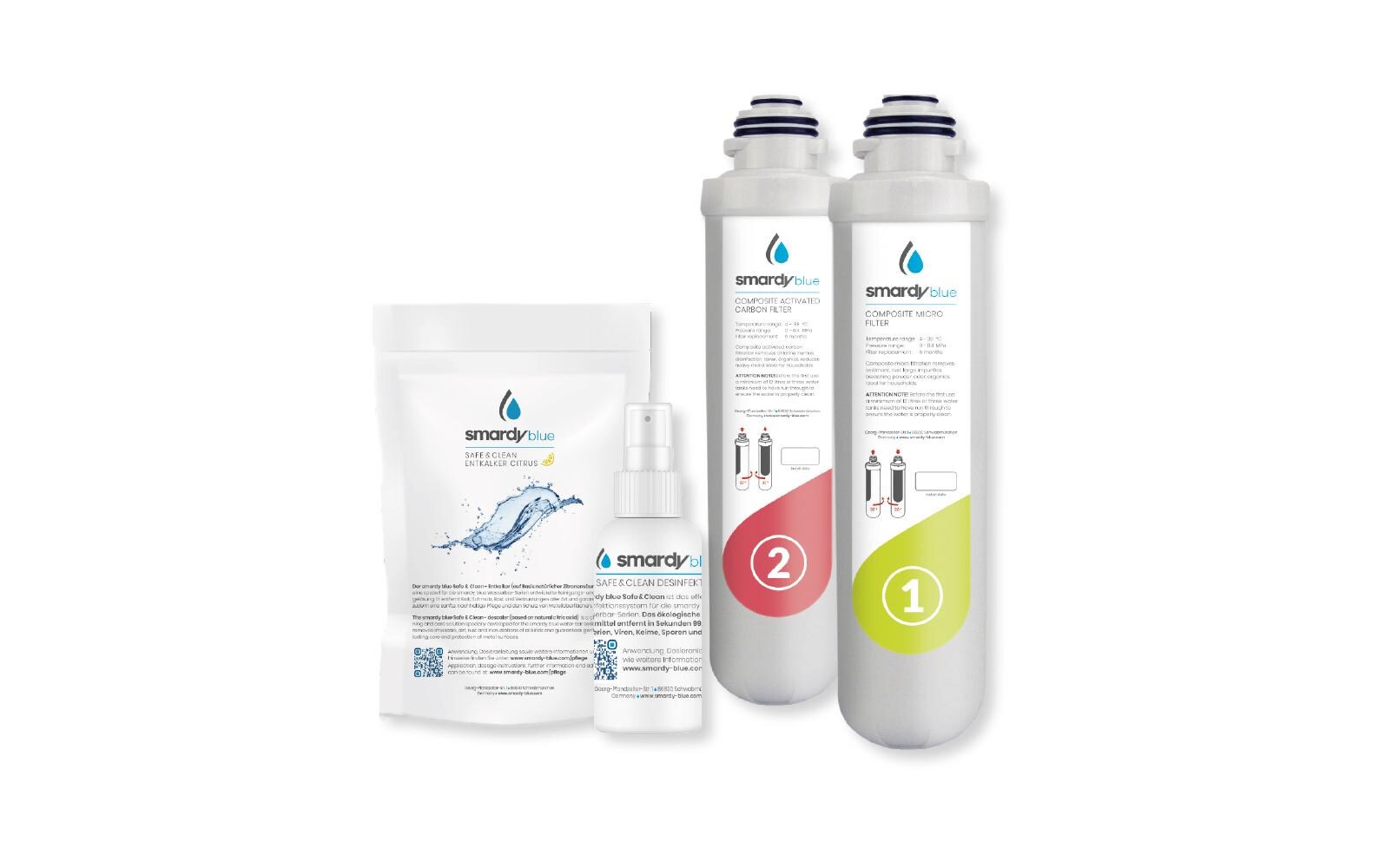 Kartusche Service-Set 1 für Wasserbar xivaFilterset für Wasserbar xiva