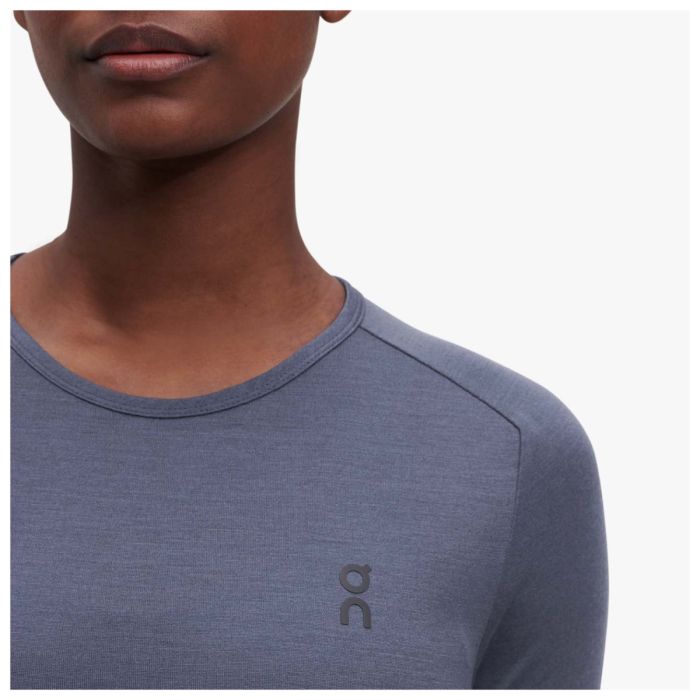 On Dame T-shirts Merino Long-T Lilla