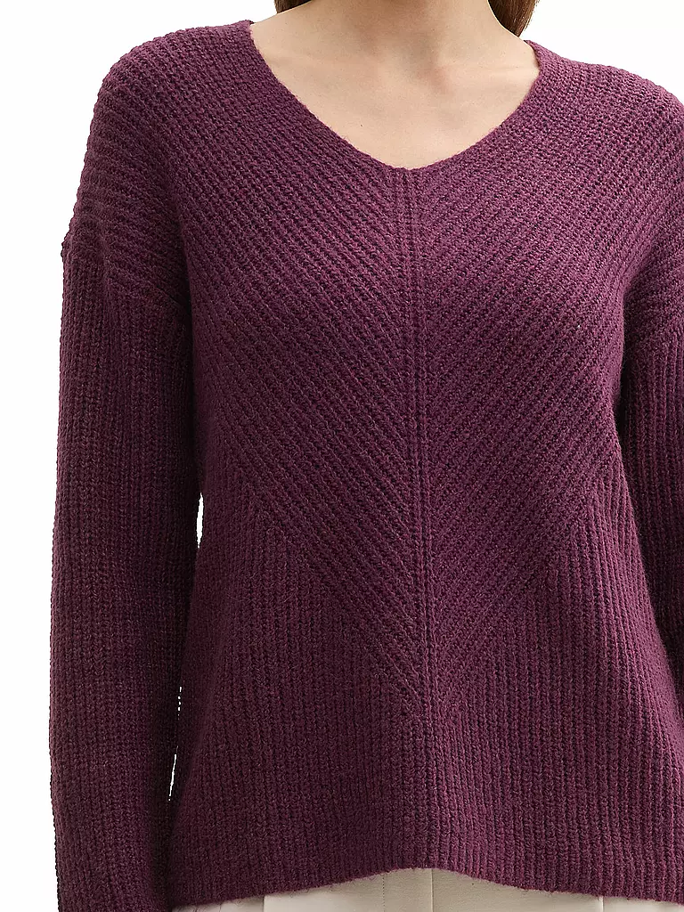 TOM TAILOR Pullover beere
