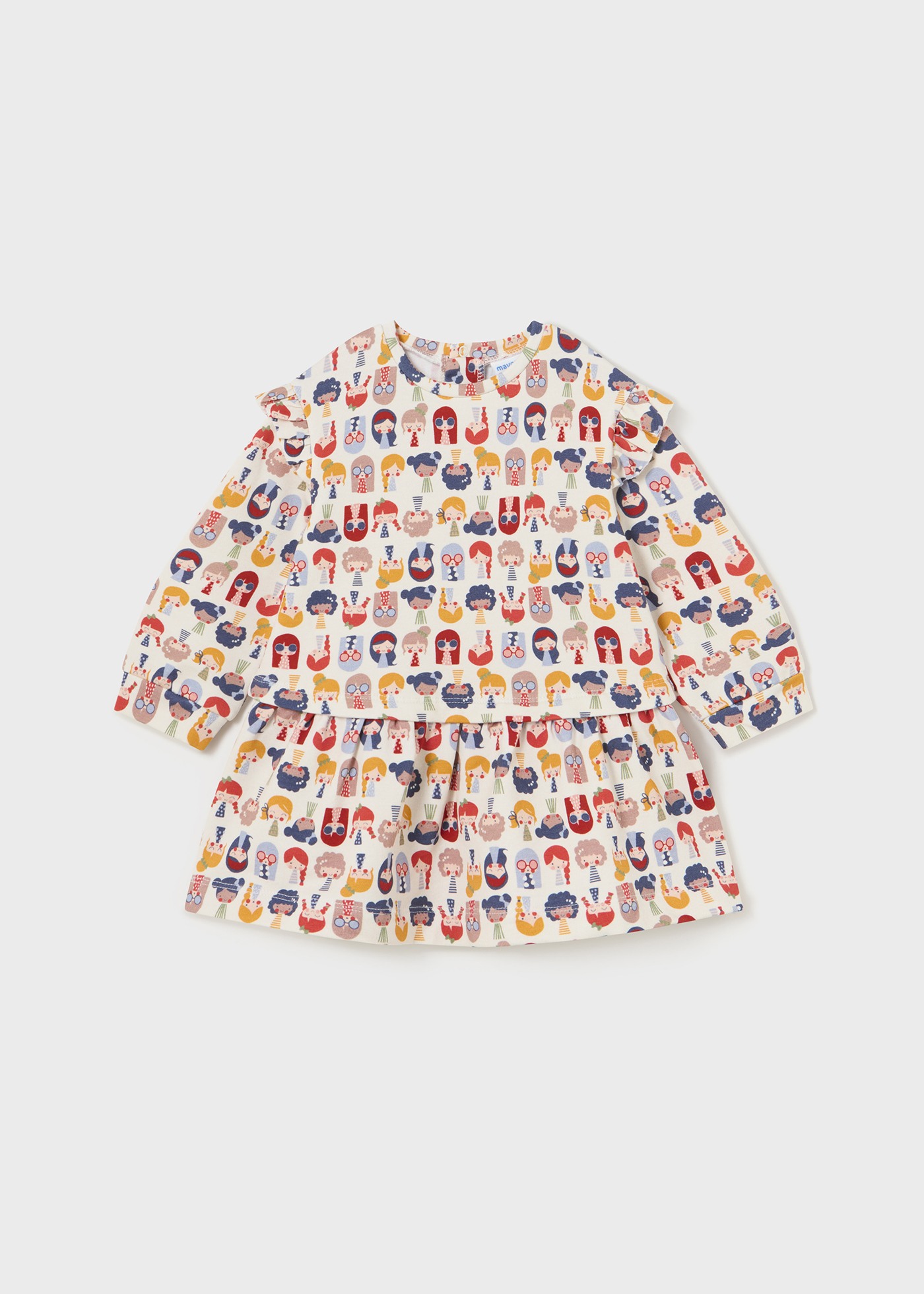 Vestido infantil estampado Better Cotton