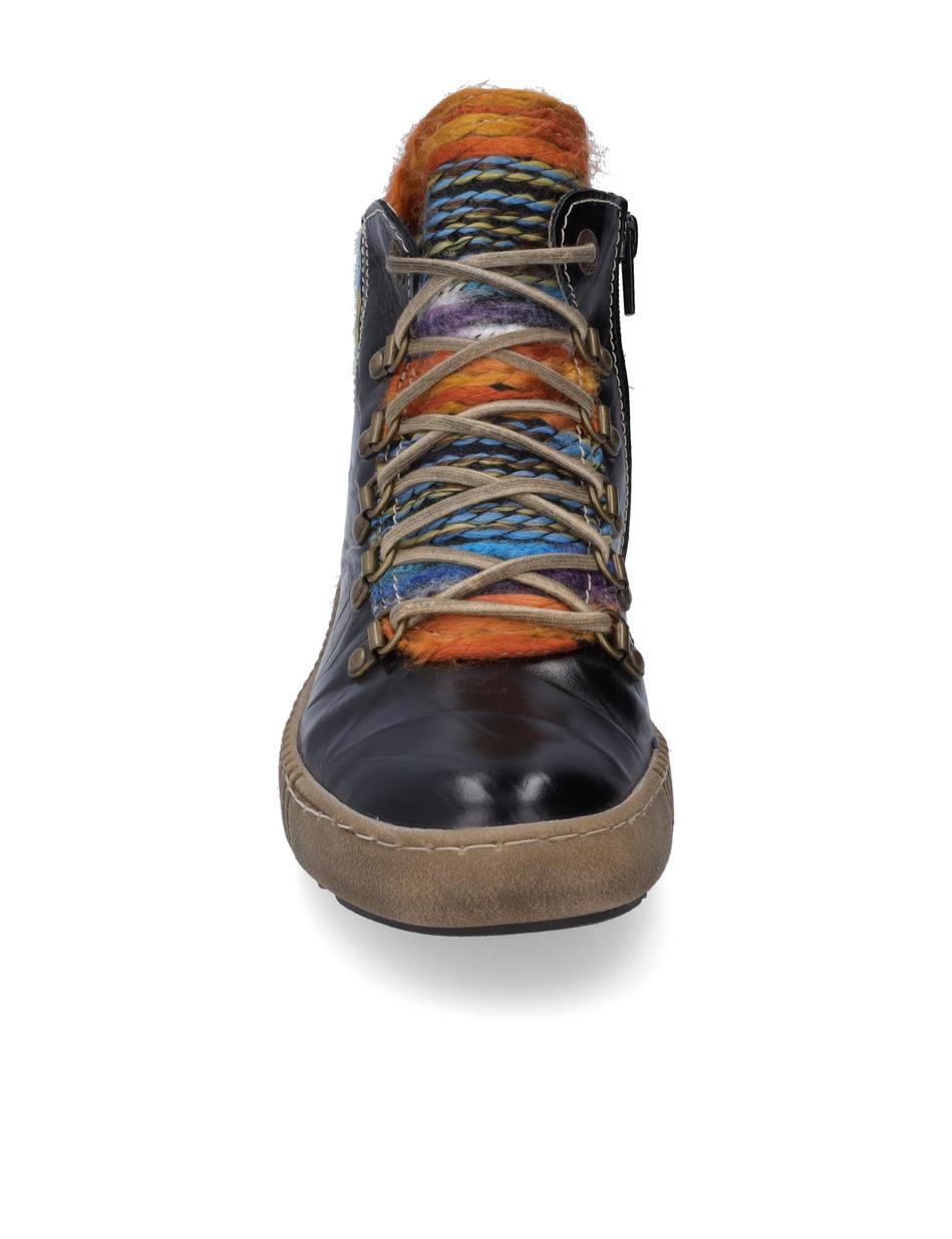 Stiefelette Maren 06, schwarz-multi