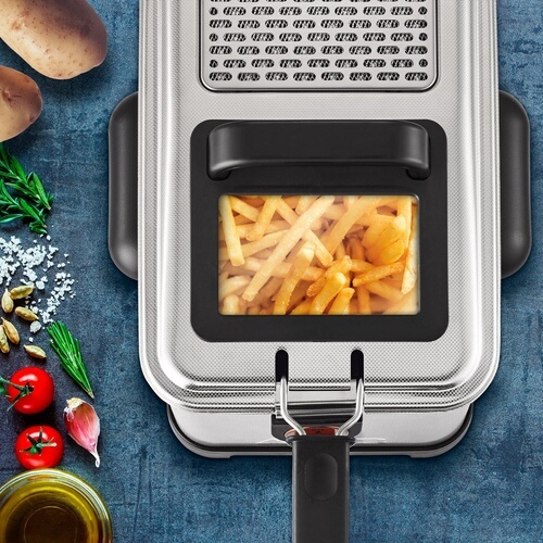 Friteuse classique Seb FILTRA PRO Semi Professionnelle, Thermostat Reglable FR518100