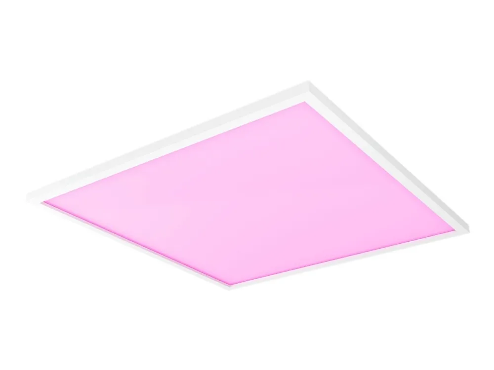 Philips Hue White and Color Ambiance Surimu - Loftslyspanel - LED - 600 x 600 mm - 60 W (tilsvarende 100 W) - 16 millioner farver/varmt til køligt hvidt lys - 2000-6500 K - kvadrat - hvid