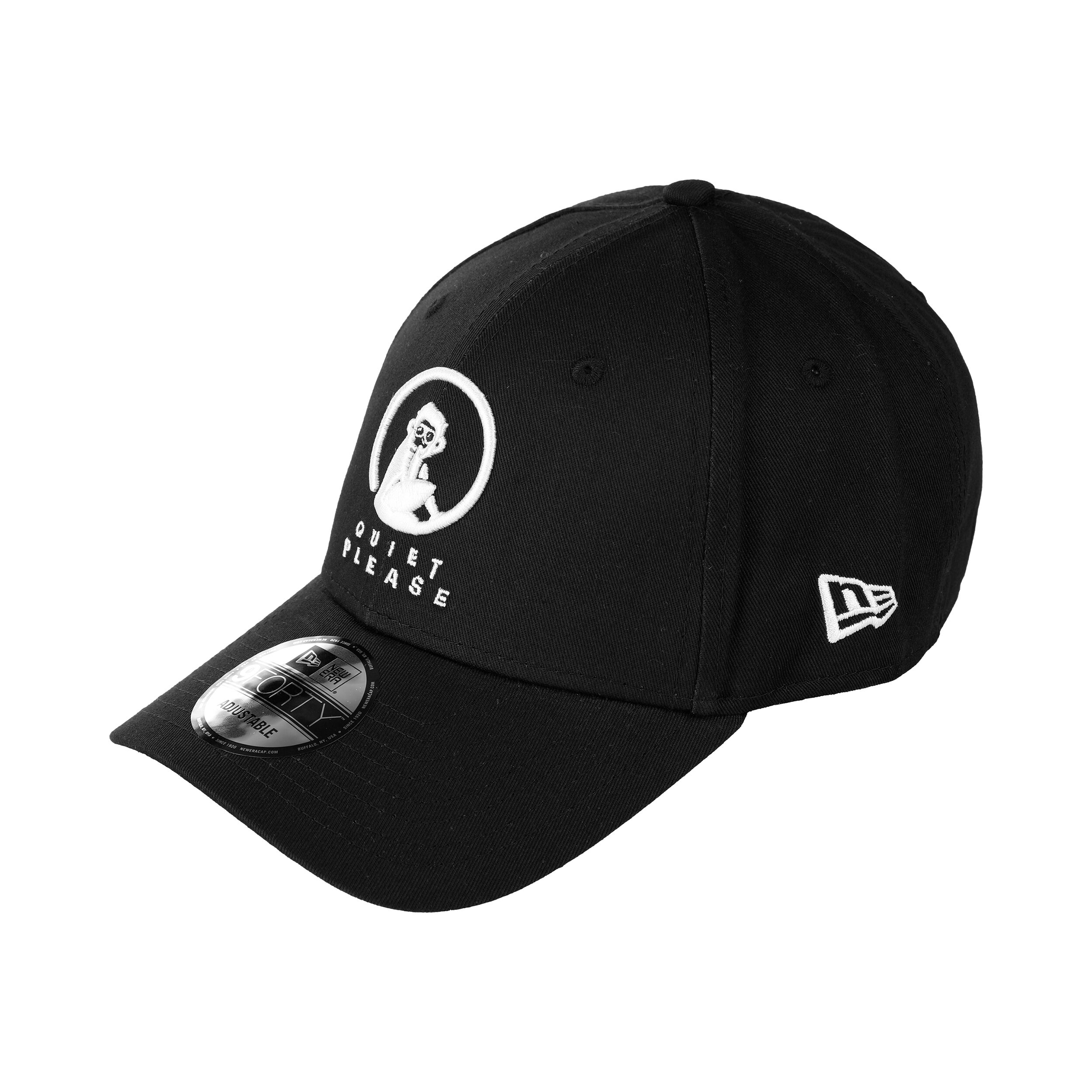 Quiet Please New Era 9FORTY Casquette - Noir , Blanc