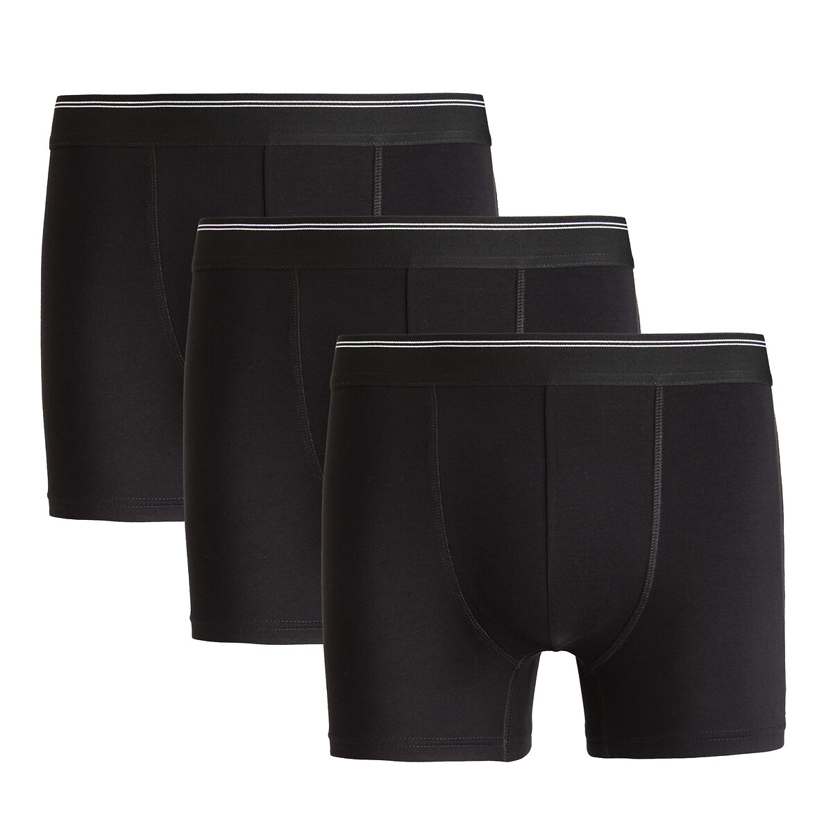 COLEÇÃO LA REDOUTE<br>Conjunto de 3 cuecas boxer