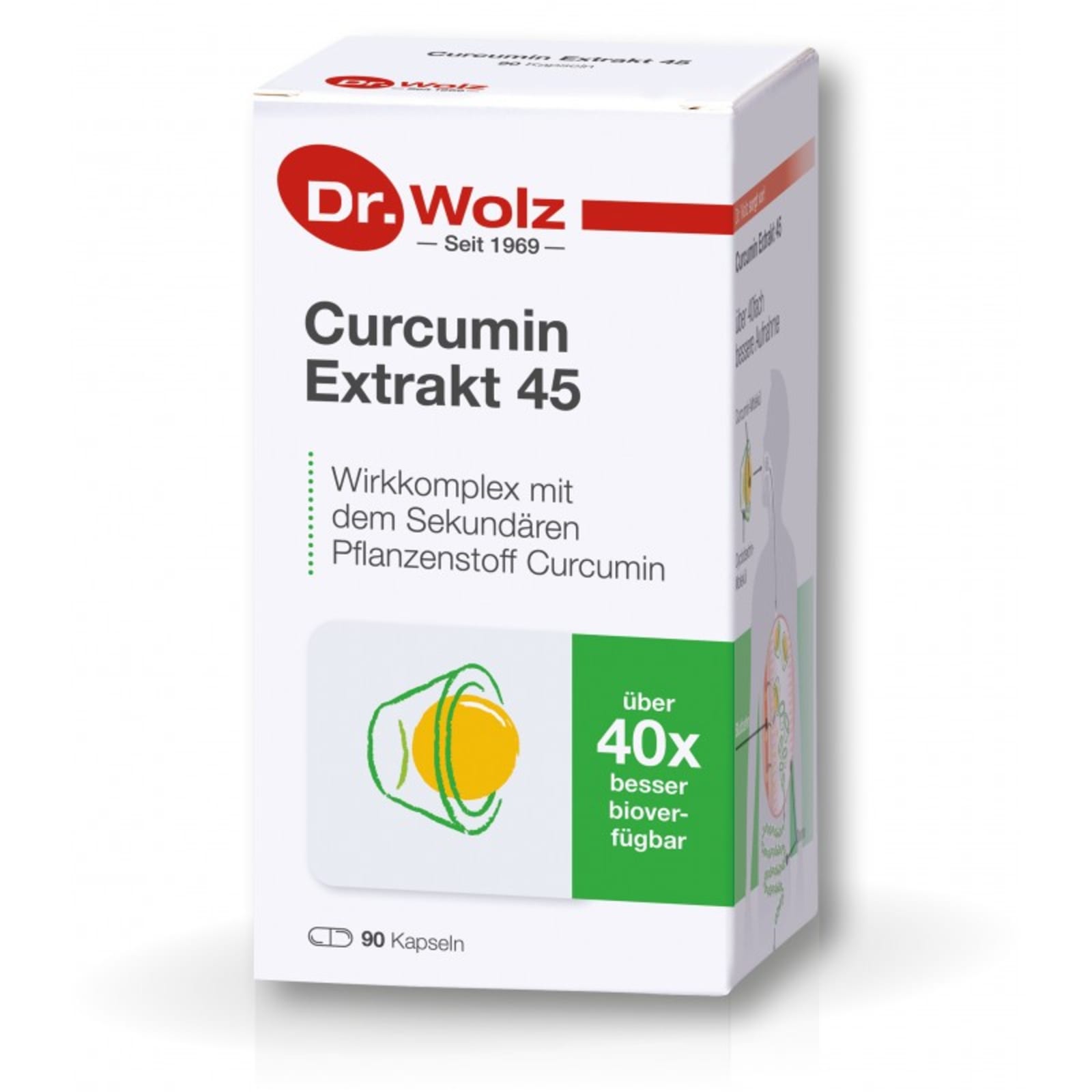 Curcumin Extrakt 45 (90 Kapseln)