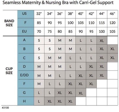 Carriwell Gravid- Og Amming-BH Carri-Gel Hvit