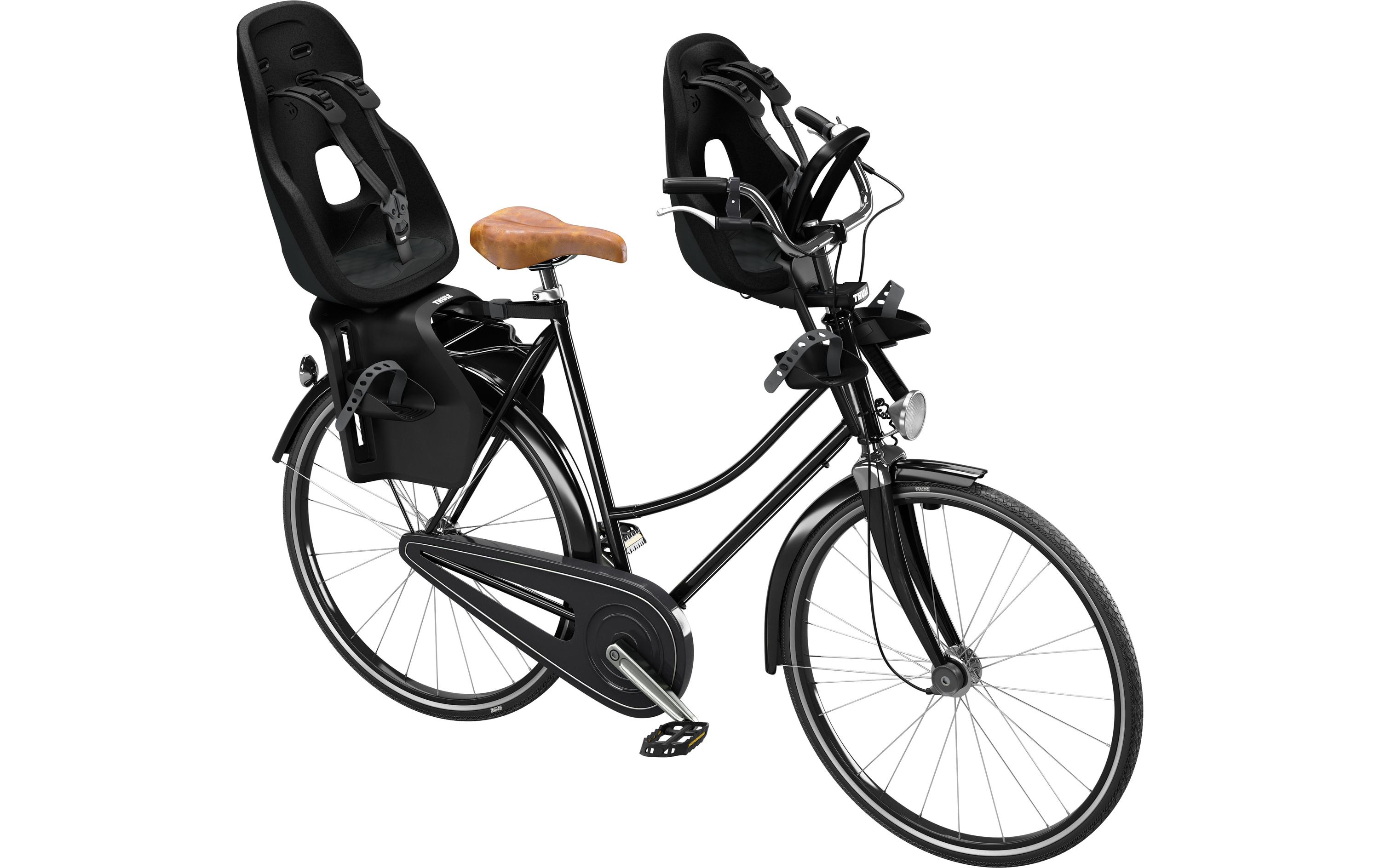 Fahrradkindersitz Yepp Nexxt 2 Maxi (GT) Midnight BlackVelo-Kindersitz zur Gepäckträgermontage