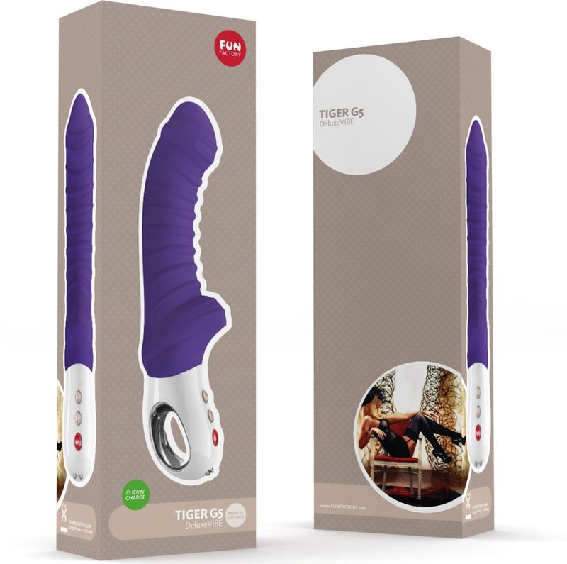 Fun Factory Tiger G5 Vibrator - Paars