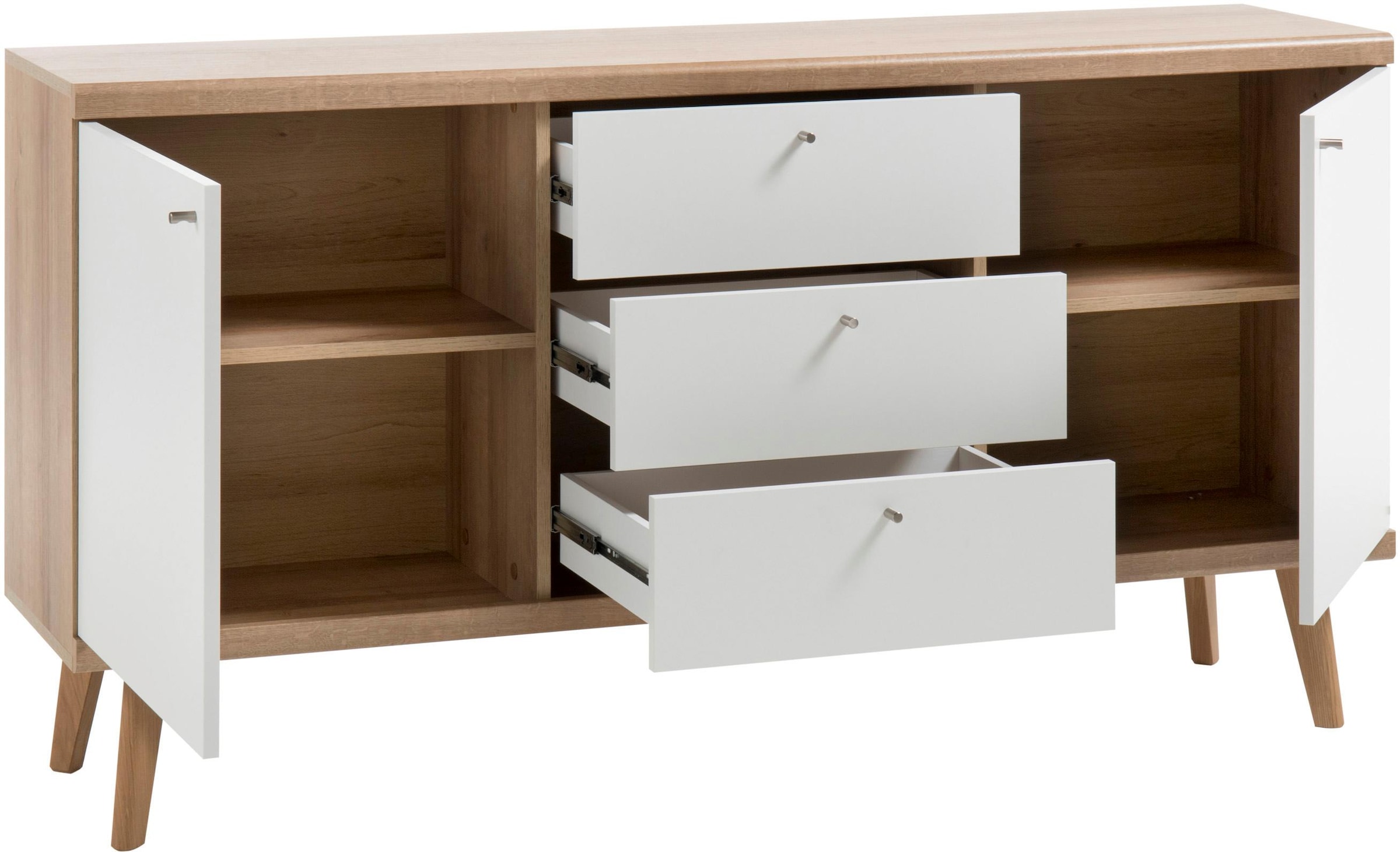 andas Sideboard »Merle« im skandinavischen Design, Breite 160 cm