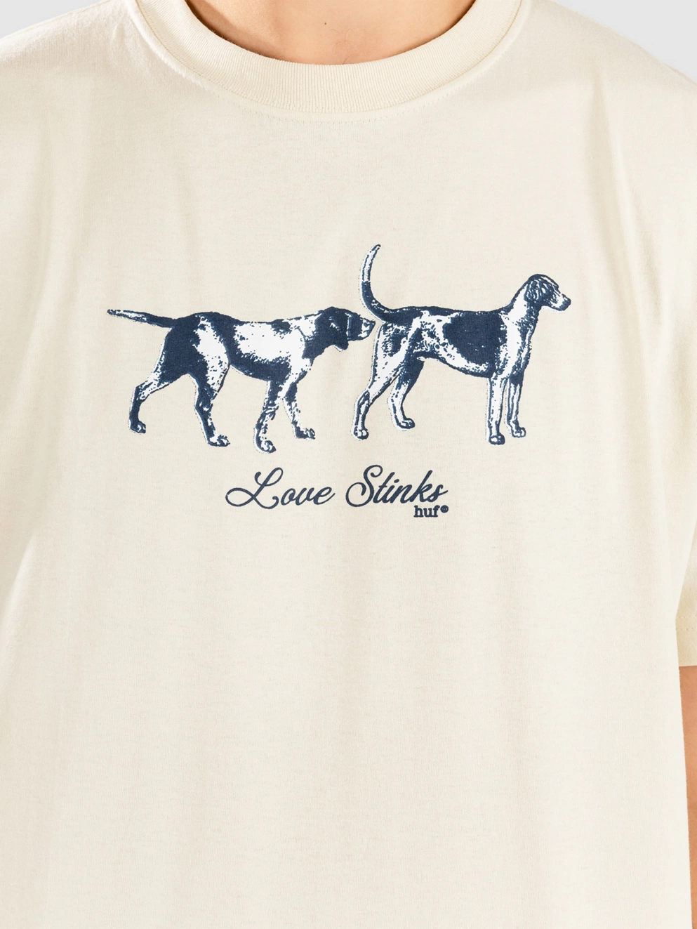HUF Love Stinks T-Shirt bone