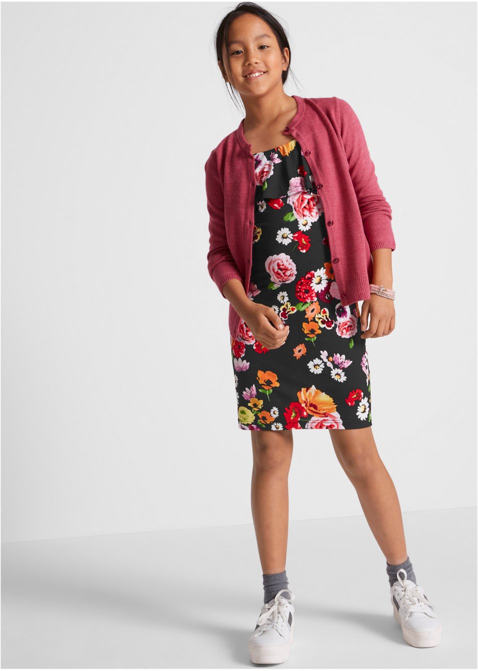 Robe à volant fille