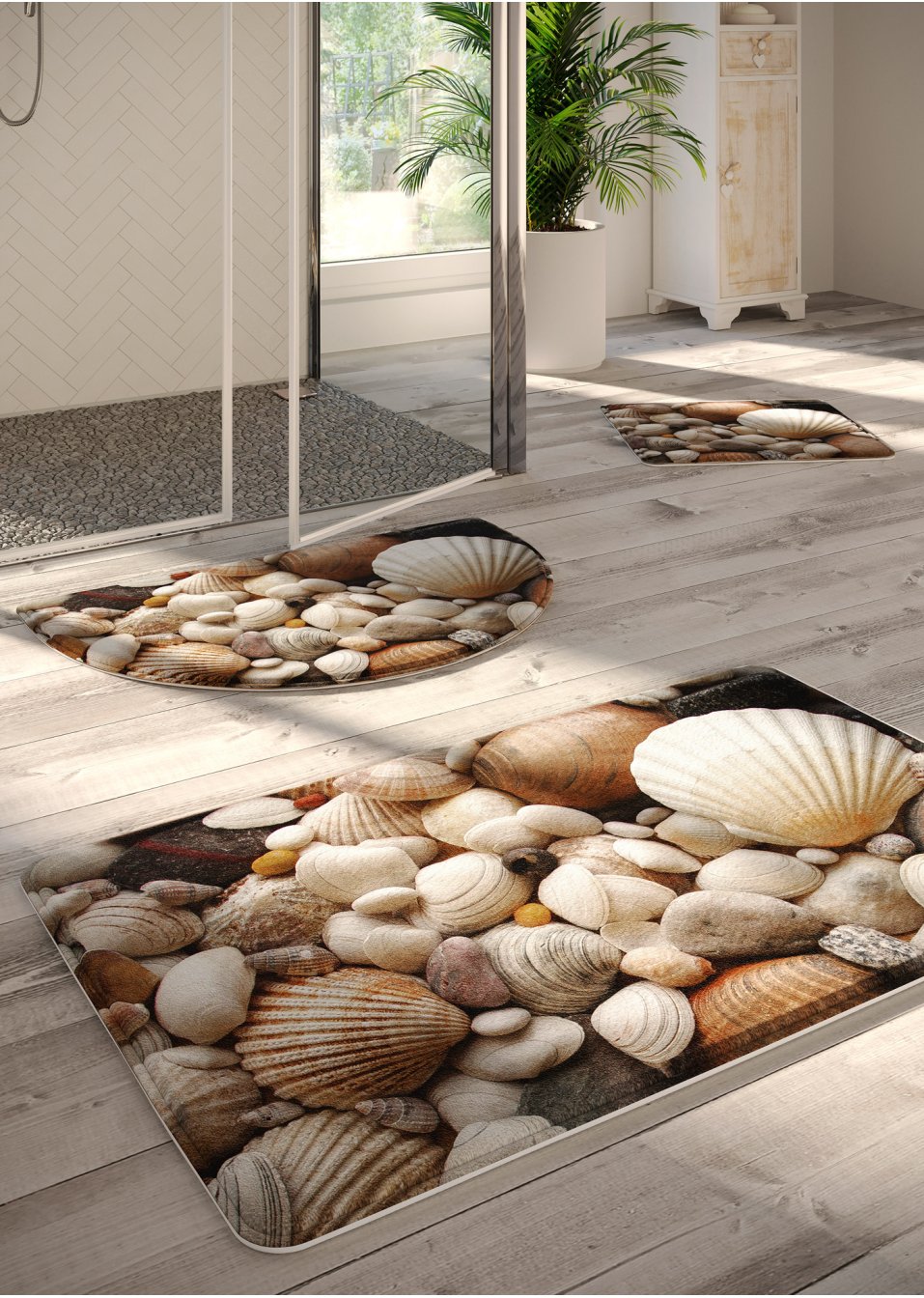 Tapis de salle de bain à mémoire de forme