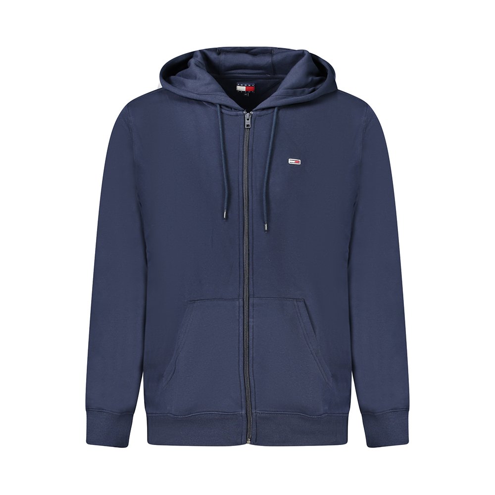 Men's Blue Hooded Jacket