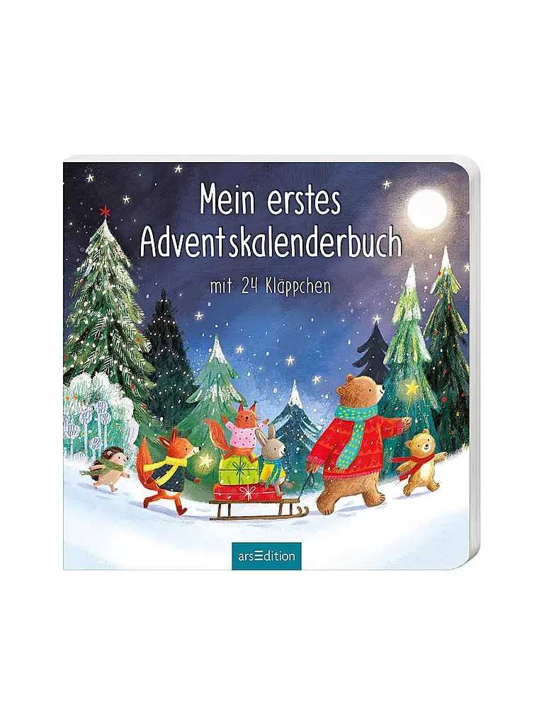 ARS EDITION VERLAG Mein erstes Adventskalenderbuch keine Farbe