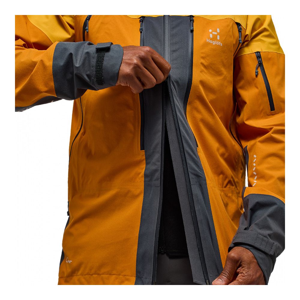 Haglöfs L.I.M TOURING - Veste ski Homme sunny yellow/desert yellow