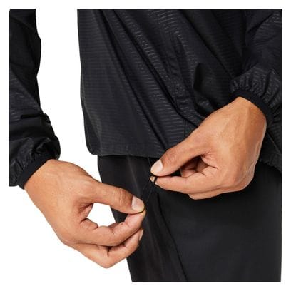 Veste coupe-vent Asics Run Lite-Show Noir Homme