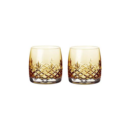 Frederik Bagger Crispy Aqua Glas 2-pak, Citrine, 23 cl