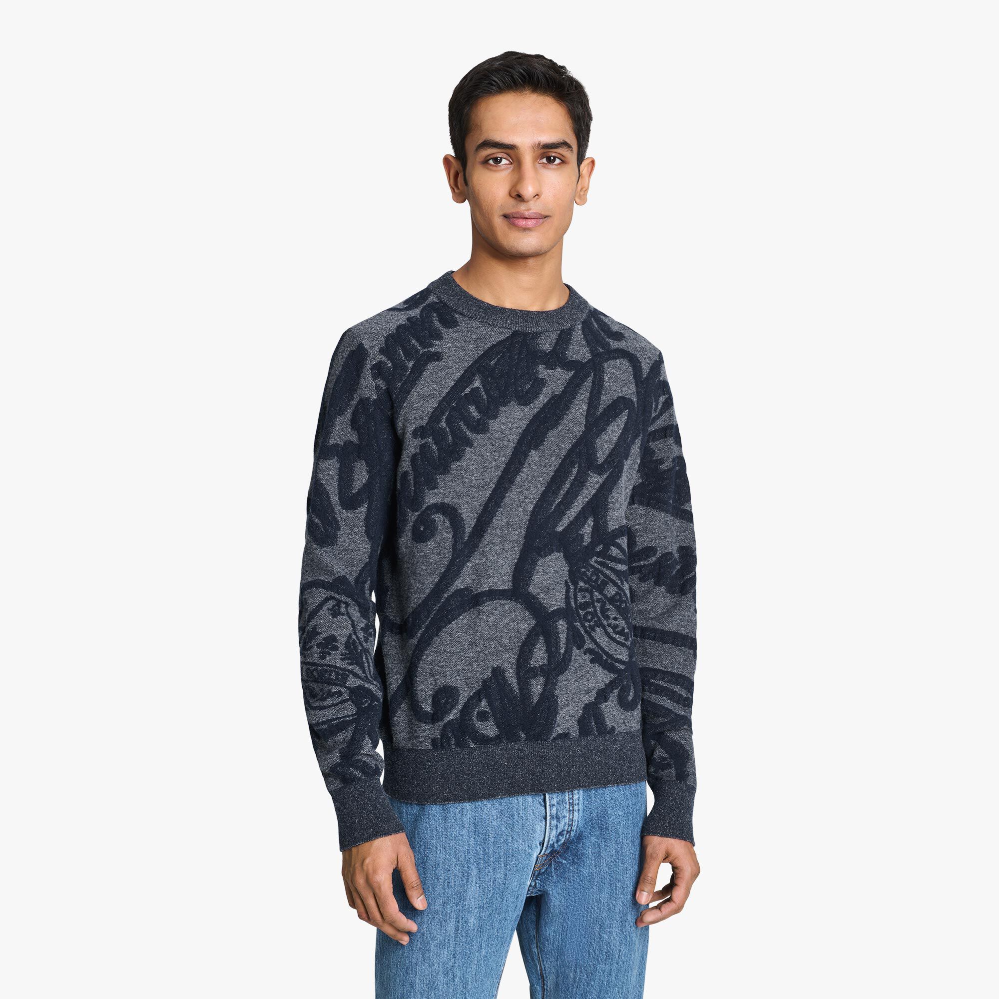 Pull Avec Jacquard Scritto Marbeuf