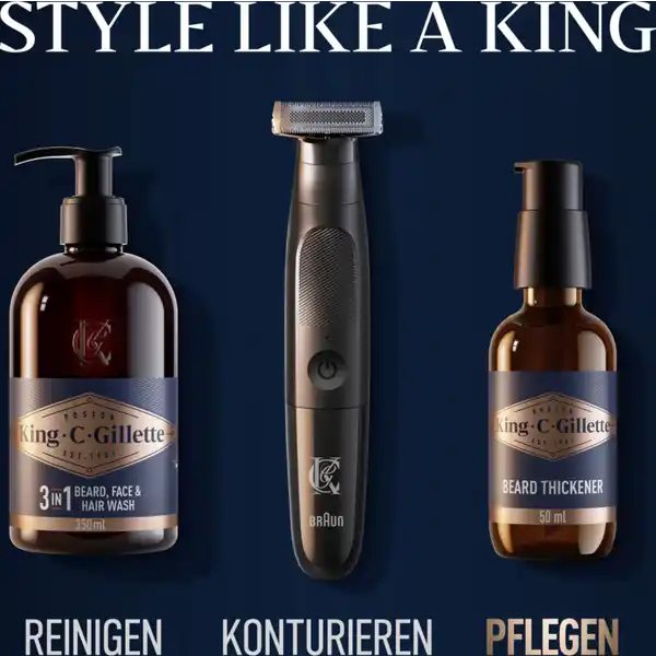 Bartpflege Bartvolumen Serum