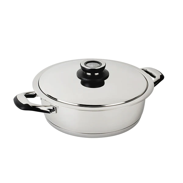 Sauteuse basse température28 cm 5,5 L Ecovitam
