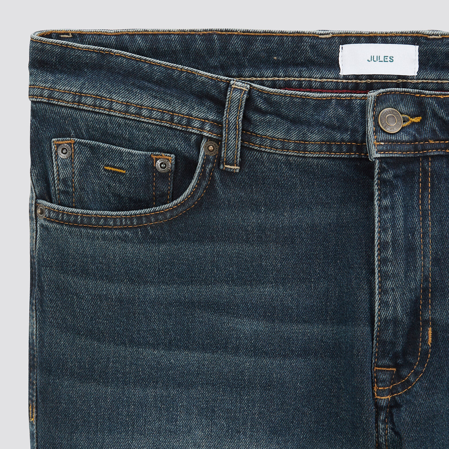 Jean slim contenant du coton régénératif Bleu