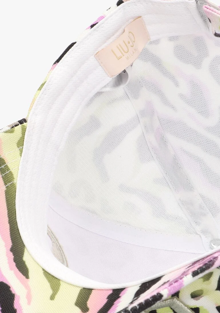 LIU JO roze liu jo pet printed hat