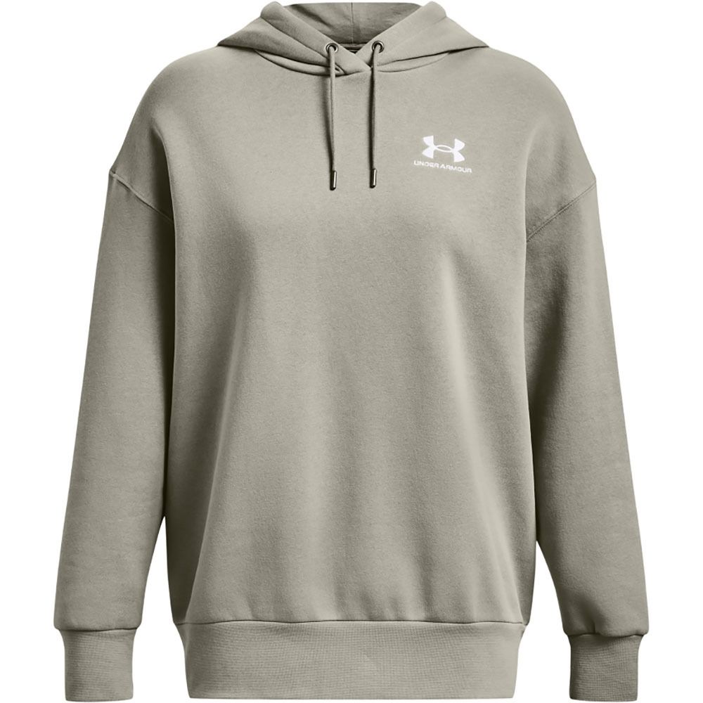 Under Armour ESSENTIAL FLC OS - Sweat Femme vert