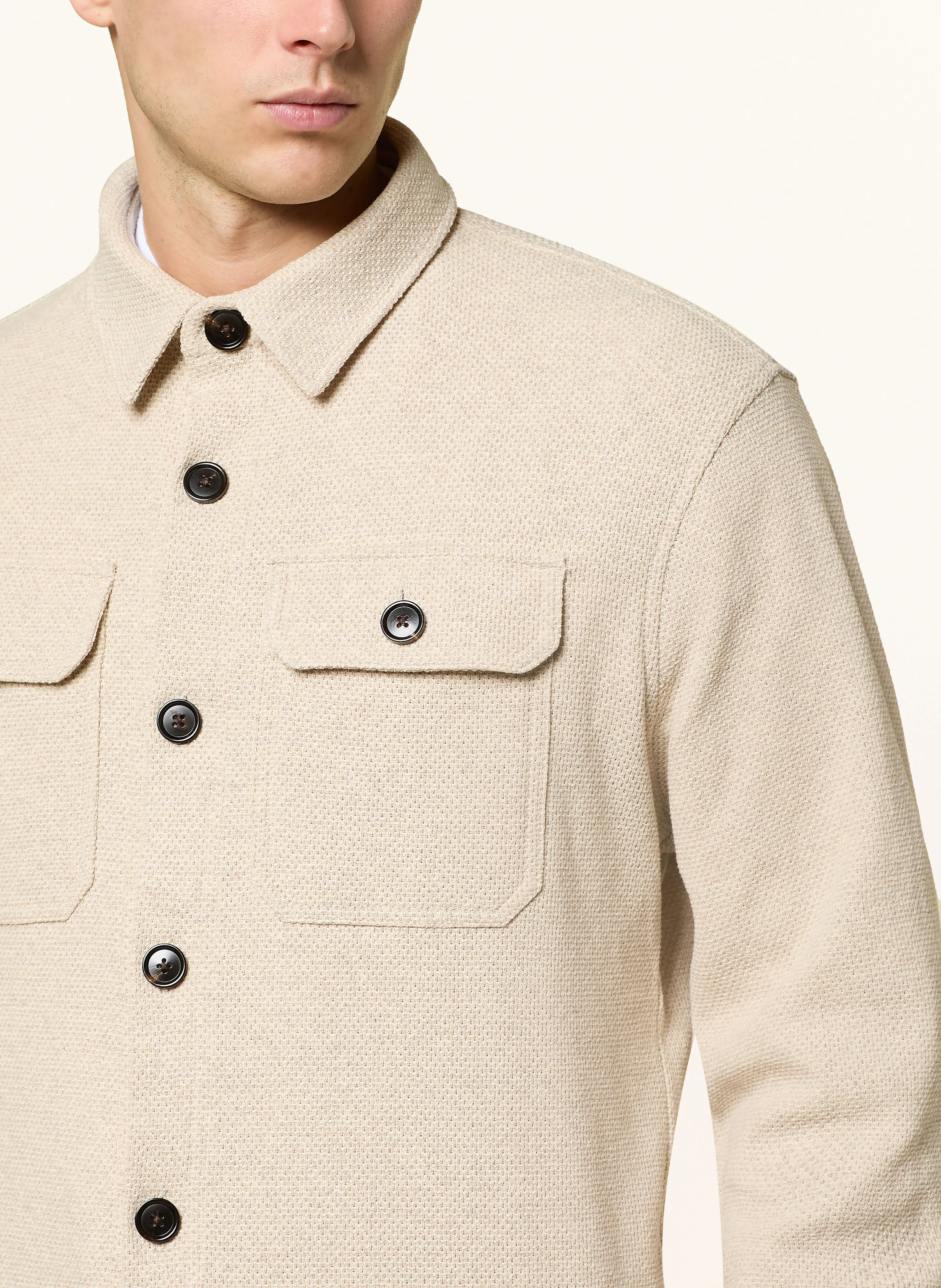 PROFUOMO Strick-Overshirt
