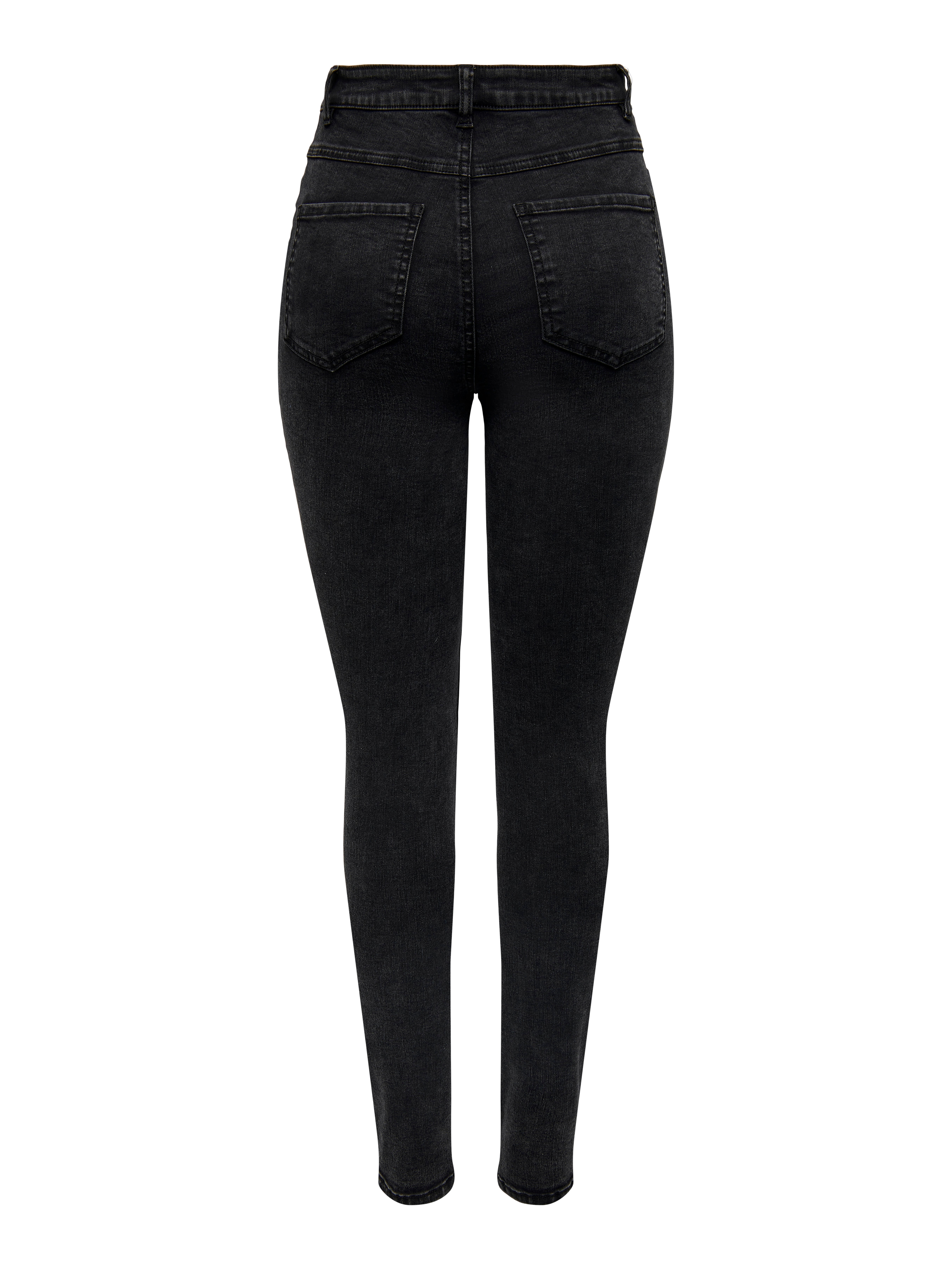 ONLROSE Hohe Taille Skinny Fit Jeans Washed Black