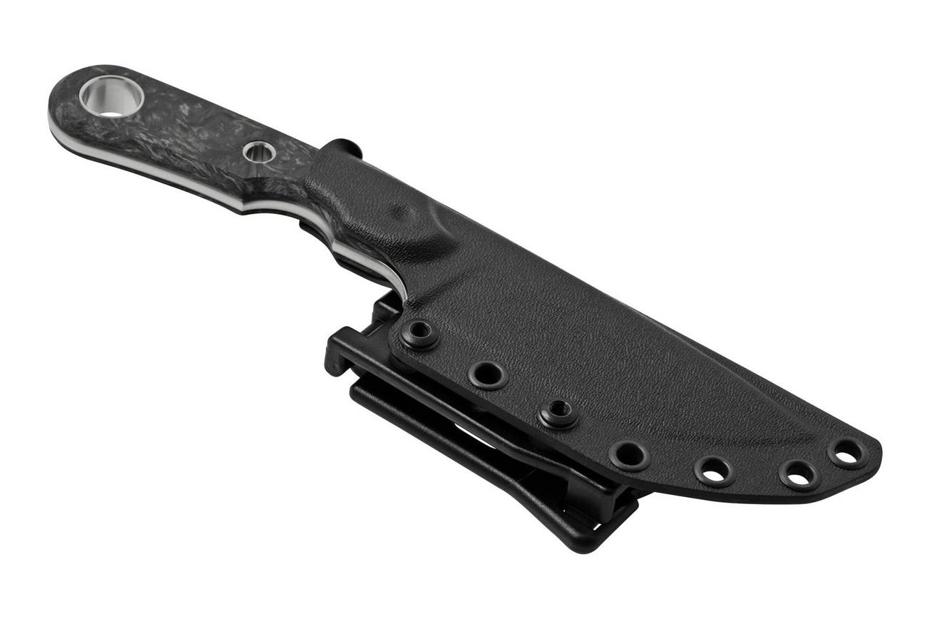 Viper Basic 1 VT4026FCM MagnaCut Drop Point Satin, Marbeled Carbon, vaststaand mes