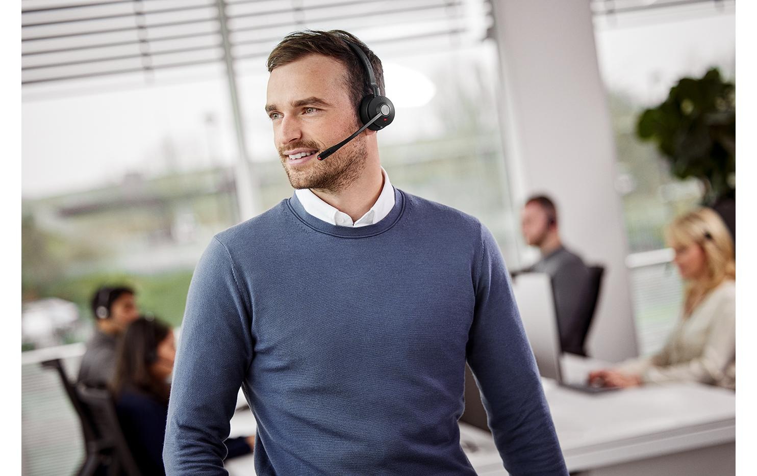 Jabra Headset »Engage 55 MS Duo« Noise-Cancelling