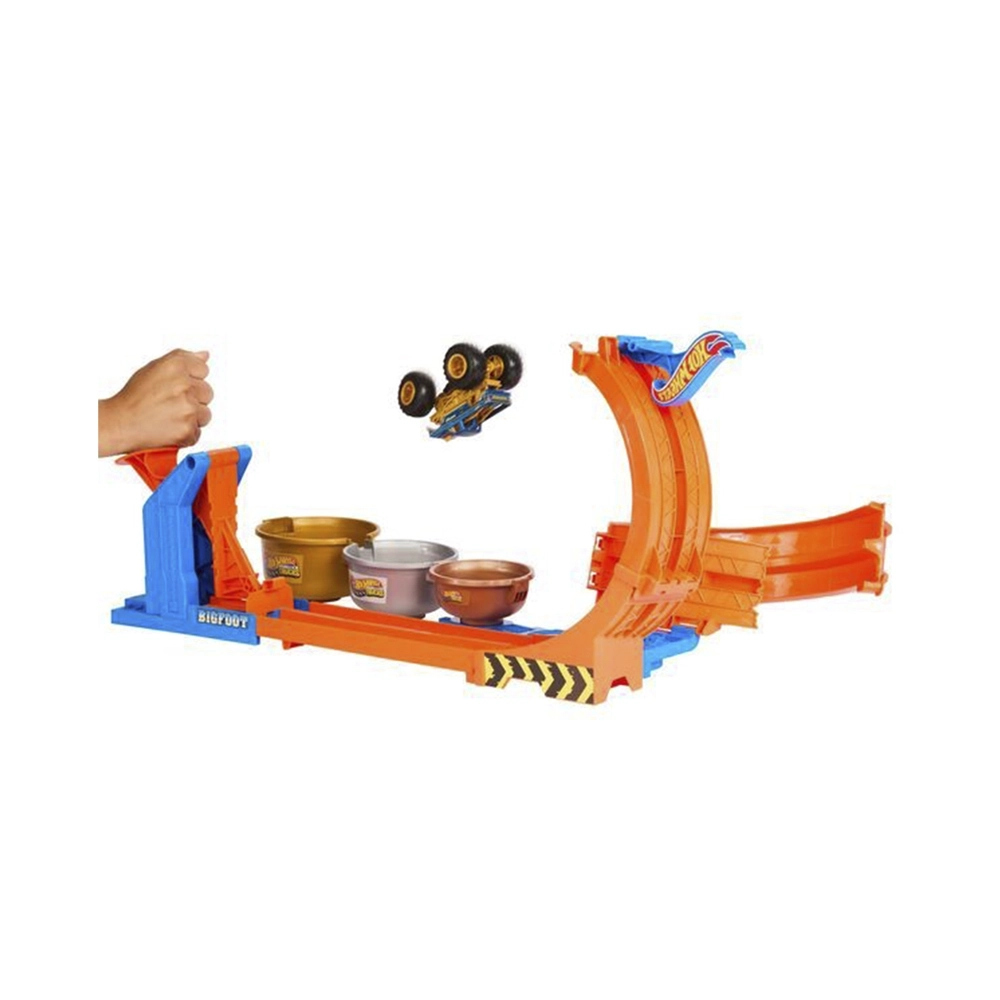 Hot Wheels Monstertruck Loop & Flip Bigfoot Trophy Challenge