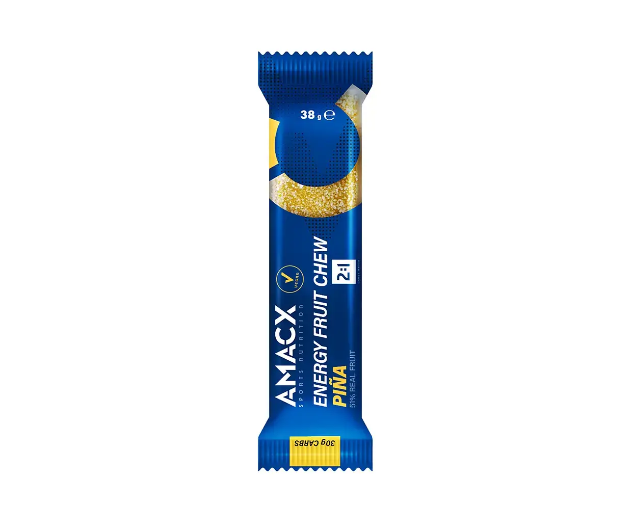 Amacx Energy Fruit Chew Ananas 12 stuks